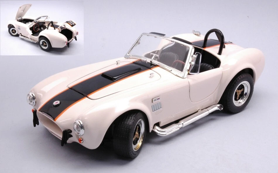Modellino auto scala 1:18 Lucky DieCast SHELBY COBRA 427 SC modellismo statico - Immagine 1 di 1