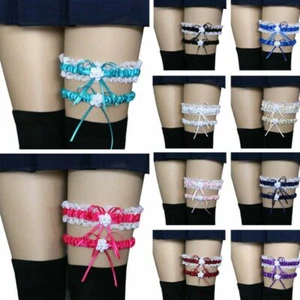 Accesorios para piernas Juegos con disfraces Sexy Liguero Elástico Ligas Para mujeres Encaje Muslo Anillo - Imagen 1 de 19