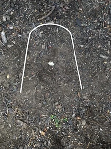 Vintage Forster Replacement Croquet Hoop Wicket White - Picture 1 of 3