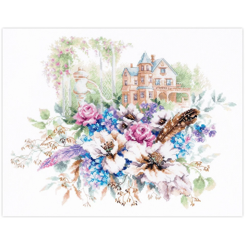 Magic Needle Cross Stitch Kit Victorian House 210-207 - Image 1 of 1