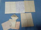 1943-1944 Letters from the front 5 pieces of original