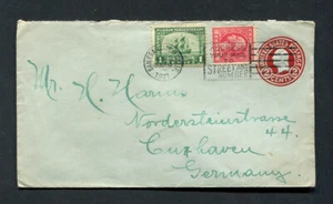 USA : Nice cover from 1921 - San Francisco to Cuxhaven, Germany - used - Picture 1 of 2