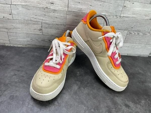 Nike Air Force 1 '07 SE Sneakers Donna 7M Scarpa Rosa Pelle Marrone AA0287-202 - Foto 1 di 19