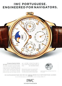 IWC WATCH magazine promo ad #07 "NOT A WATCH" 2015 - Picture 1 of 2