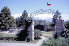#LA- Vintage 35mm Slide Photo- Salt Lake City Utah- Peace Gardens- 1969