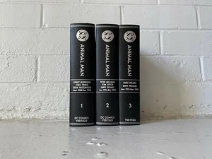 Animal Man Grant Morrison Milligan Delano Omnibus Juego de Tapa Dura Encuadernado Personalizado DW - Imagen 1 de 12