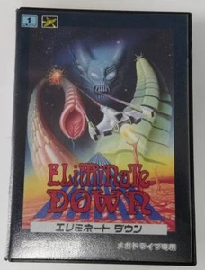 Sega Mega Drive Eliminate Down Japan only Box 3347 SP - Picture 1 of 4