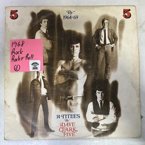 THE DAVE CLARK FIVE 5 by 5 LP 14 Titles 12” Vinyl Record VG - Picture 1 of 4