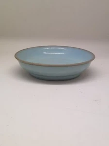 Song Dynasty Style Celadon Plate - Ru Kiln Influence - Antique Dish - 5.5in - Picture 1 of 2