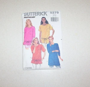 Uncut Butterick Women's Top Sewing Pattern #5279 - Picture 1 of 2