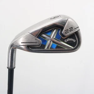 Callaway X22 X-22 Individual 6 Iron Graphite Regular Left Handed C-150802 - Picture 1 of 7