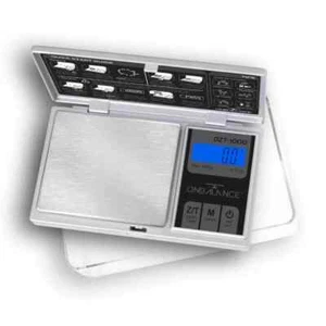 On Balance DZT-1000-SL Large Tray MiniScale 1000 x 0.1g Mini Scales Digital Gram - Picture 1 of 6