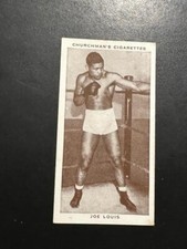 Joe Louis 1938 Churchman's Cigarettes Boxing Personalities #26 Card