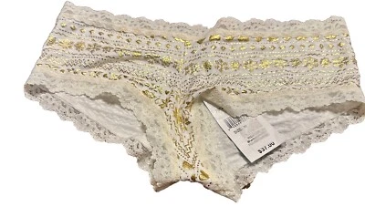 hanky panky  panty   Metallic Medium  Snow Flakes And Hearts - Image 1 of 3