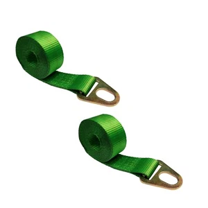 USA 2 Pack 2" x 10' Chevron Wheel Lift Lasso Strap w/ Keyhole For Auto Tie Down - Bild 1 von 7