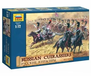 ZVEZDA FIGURE 1/72 - 8026 Napoleonic Russian Cuirassiers - NAPOLEONIC WARS - Imagen 1 de 2