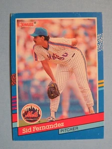 Baseball TRADING CARD 1990 DONRUSS #97 ~ Sid FERNANDEZ, New York Mets - Picture 1 of 2