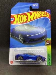 Hot Wheels Automobili Pininfarina Battista Blue 1:64 Exotics 171/250 New 2022 - Picture 1 of 3