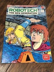 ROBOTECH LA NUEVA GENERACIÓN #5 🔥1986 COMICO COMICS TV - Imagen 1 de 4