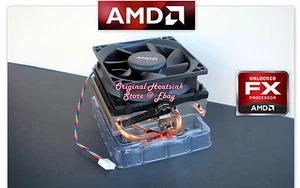 AMD Heatsink CPU Cooling Fan for AMD FX 8300 Series Processor Socket AM2 AM3 New - Picture 1 of 6