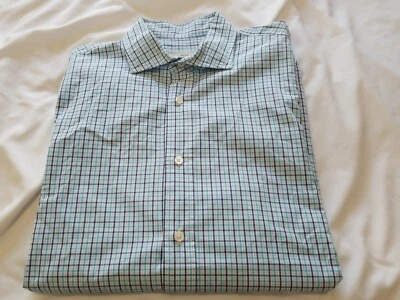 Jack Spade Bleecker Street Checkered Long Sleeve Button Up Shirt Sz Large  - Image 1 of 4