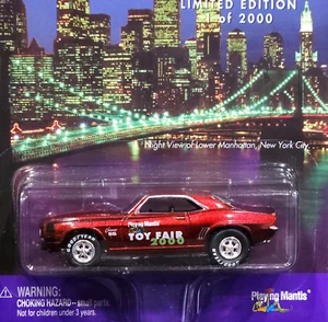 Johnny Lightning 69 1969 Chevy Camaro New York 2000 Toy Fair Chevrolet Car Red - Picture 1 of 2