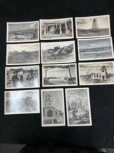 Segunda Guerra Mundial Okinawa Japón RPPC FOTOS POSTALES REALES, LOTE DE 12, SIN PUBLICAR - Imagen 1 de 13