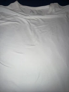 XXL ZYIA Workout T Shirt White Women’s Sexy - Picture 1 of 3