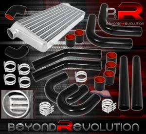 3.0" 8Pc Piping Pipe Kit + Turbo Intercooler + Silicone Couplers +T-Bolt Clamps - Picture 1 of 1