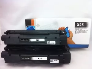 X25 Toner Cartridge for Canon ImageClass MF5770 MF5750 MF5730 MF5530 MF3240 2PK - Picture 1 of 3