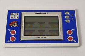 Vintage Nintendo Game And Watch electronic console Manhole Game 1983