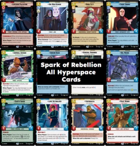 SWU Spark of Rebellion Massive Collection of Hyperspace Cards - UK Seller - Picture 1 of 1