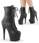 Pleaser Adore 1020 7 Inch High Heel Platform Pole Dancing Ankle Boots