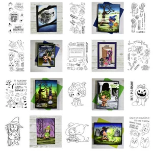 Halloween Hexen Metall Stanzformen Stempel für DIY Scrapbooking Handwerk - Bild 1 von 14