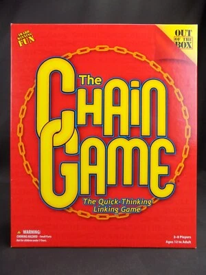The Chain Game by Out of the Box 2008 Word Association Party Game, Out of Print - Image 1 of 4