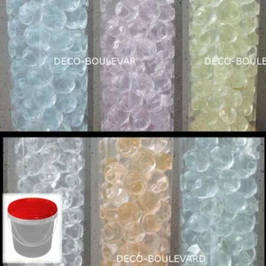 1x 1 Ltr.-Eimer aufgequollene fluoreszierende Wasserperlen MIXFARBEN (0.8-1.4cm) - Bild 1 von 1