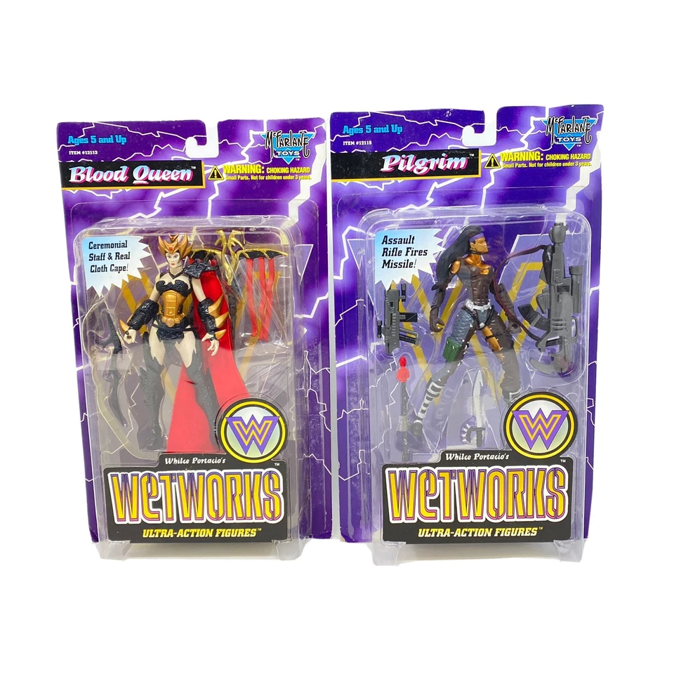 McFarlane Toys Mendoza Action Figure Wetworks Series 2 1996