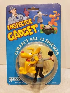 GALOOB  VINTAGE 1983 INSPECTOR GADGET PVC MINI FIGURE *RARE* - Picture 1 of 11