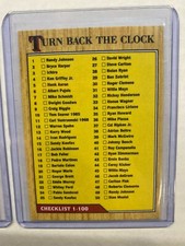 2020 Topps Now Turn Back The Clock PICK YOUR PLAYER COMPLETE YOUR SET