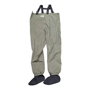 LL Bean Waders Women's Large Neoprene Khaki Excellent Condition Fly Fishing Surf - Picture 1 of 9
