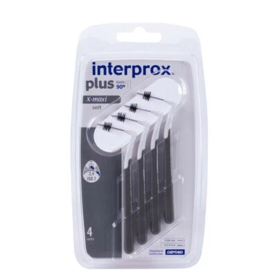 Dentaid Interprox plus 90° X-maxi grau Interdentalbürte 4 Stck PZN 08880880