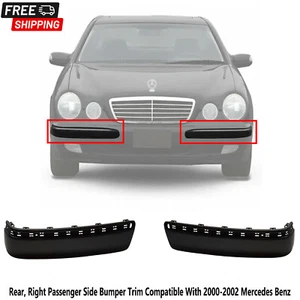 Left , Right Passenger Side Bumper Trim Compatible With 2000-2002 Mercedes Benz - Foto 1 di 7
