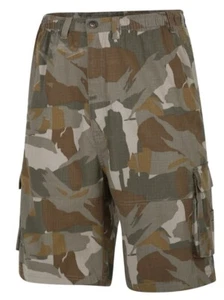 BIG MENS RIPSTOP CAMO CARGO SHORTS FROM ESPIONAGE 2XL 3XL 4XL 5XL 6XL - Picture 1 of 1