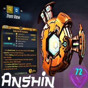 (XBOX/PC) Borderlands 3 MOD Bullet Buffet Asclepius Level 72 MAYHEM 10 - Bild 1 von 1