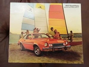 Vintage 1977 Ford Pinto Booklet Dealership Advertisements Car Automotive Garage - Picture 1 of 4