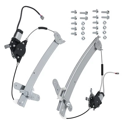 2x Front Left & Right Window Regulator w/ Motor for Lincoln Town Car 1998-2011 - Image 1 of 4