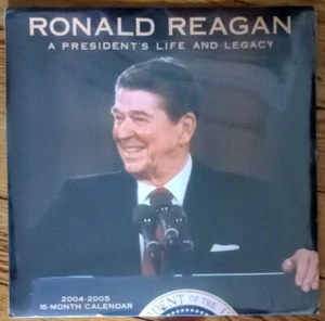 Ronald Reagan ~ 2004-2005 ~ A President's Life And Legacy ~ 16 Monatskalender versiegelt - Bild 1 von 3