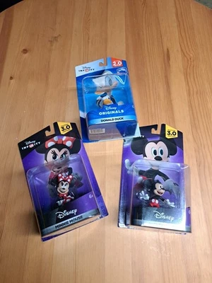 Disney Infinity - Mickey Mouse, Minnie, Donald - Novo Lote Selado - Imagem 1 de 4