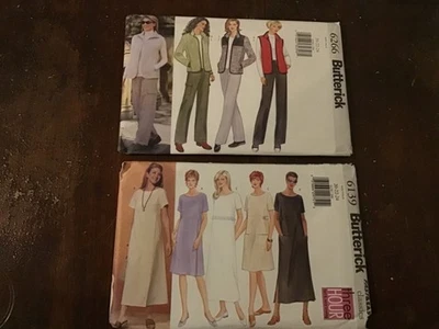 Butterick 6266 6139 ~ Dress Vest  Jacket Pants ~Size 20 22 24 ~ Uncut - Image 1 of 4