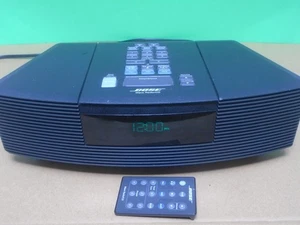 Sistema de música Bose Wave AWRC-1G radio reproductor de CD negro con control remoto probado funciona - Imagen 1 de 7
